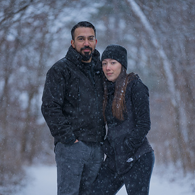 Portraits of Enoch & Linda